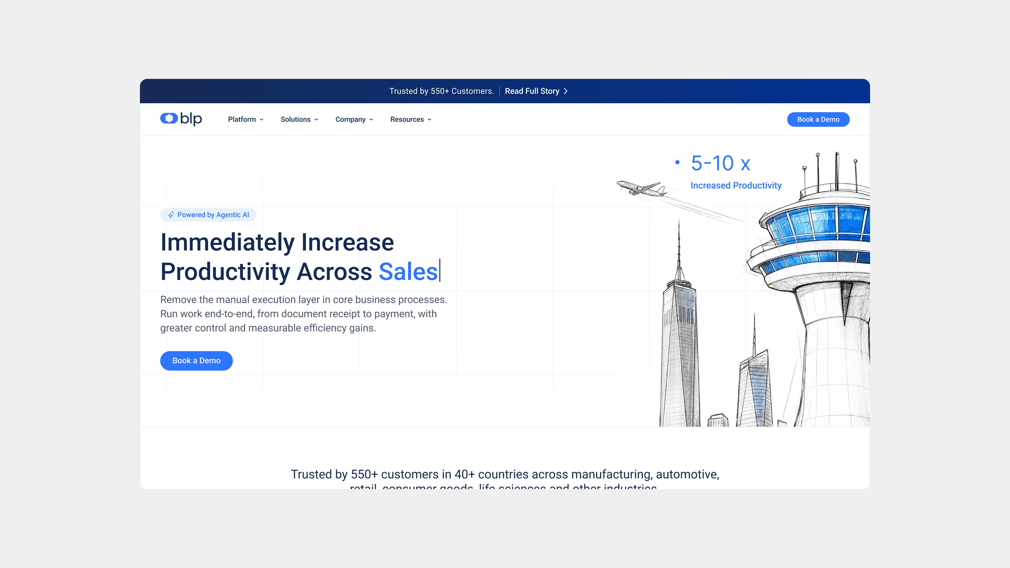 BLP – sito web realizzato da Studio Kobalto